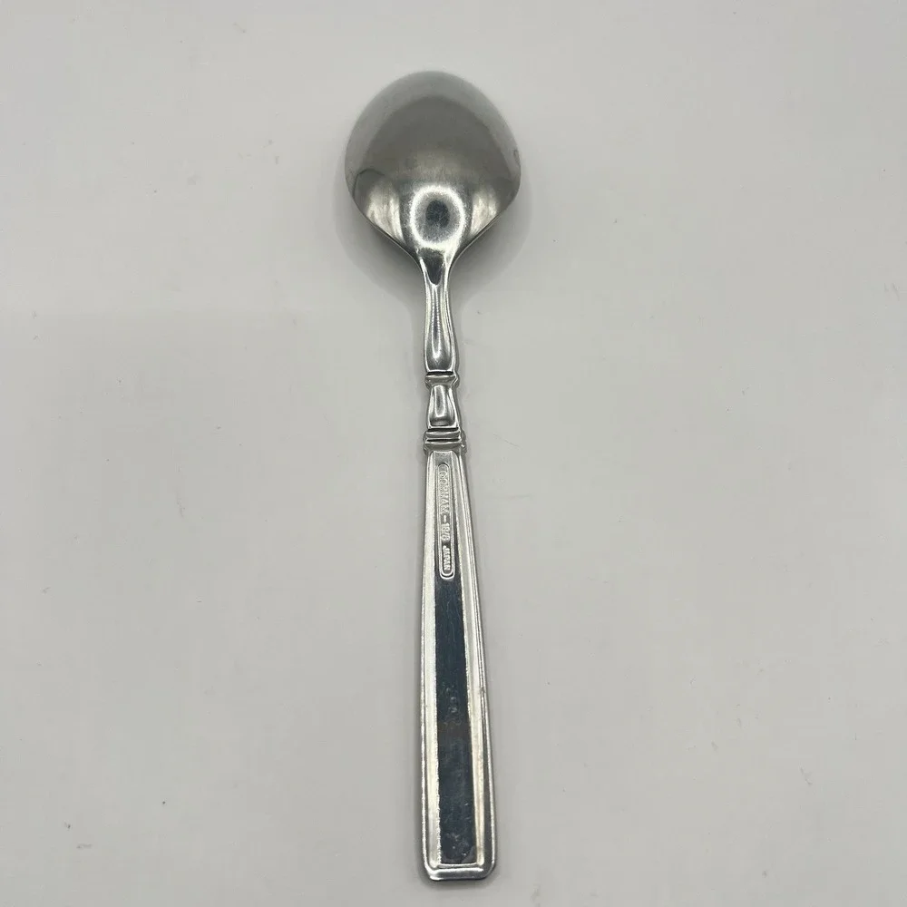 Gorham Ariana‎ Place/Oval Soup Spoon Stainless 18/8 Made In Japan